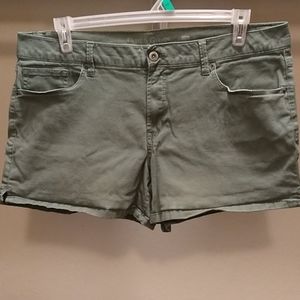 Faded Glory Army Green Shorts